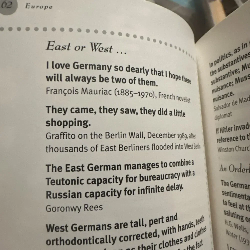 The Big‎ Book of National Insults: 1001 Xenophobic Quips and Quotes